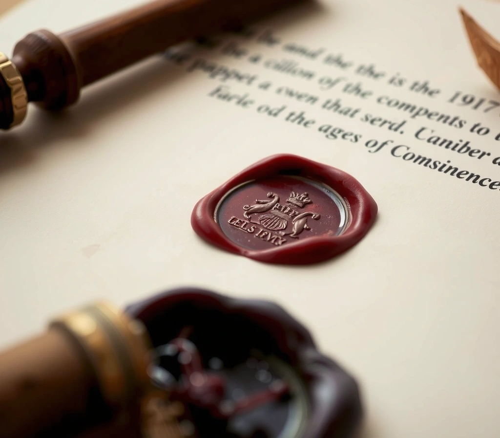 Authentic agreement seal